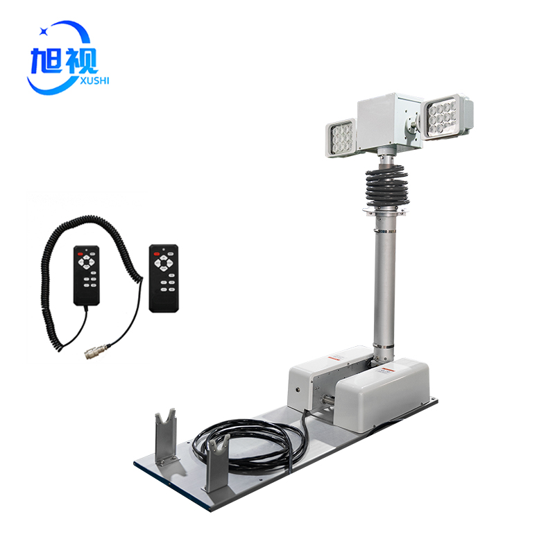 XS-252120L 2.5 m (8.20 ft) Pneumatic Fold-Down Light Tower – 2 × 120 W LED