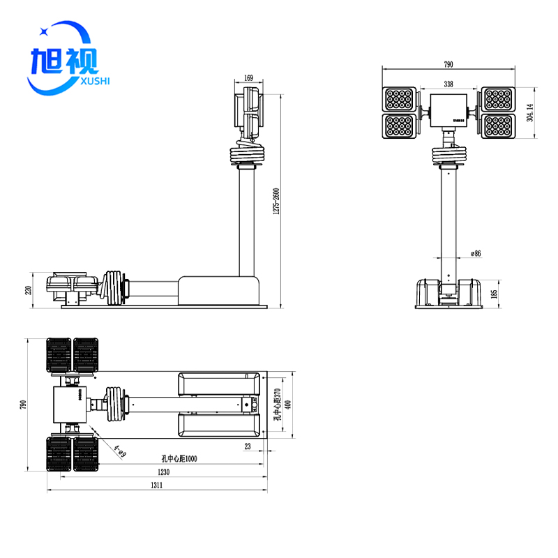 XS-254120L尺寸图 XS-254120L尺寸图