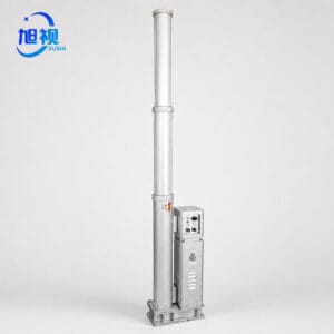xsz25 2.5 m vehicle mounted electric telescopic mast